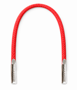cordón de algodón con terminal metálico